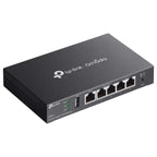 TP-Link ER605 Omada Gigabit VPN Gateway, Five Gigabit Ports, Up to 3 WAN Ethernet Ports, 1 USB WAN Port for Mobile Broadband, Ver 2.30