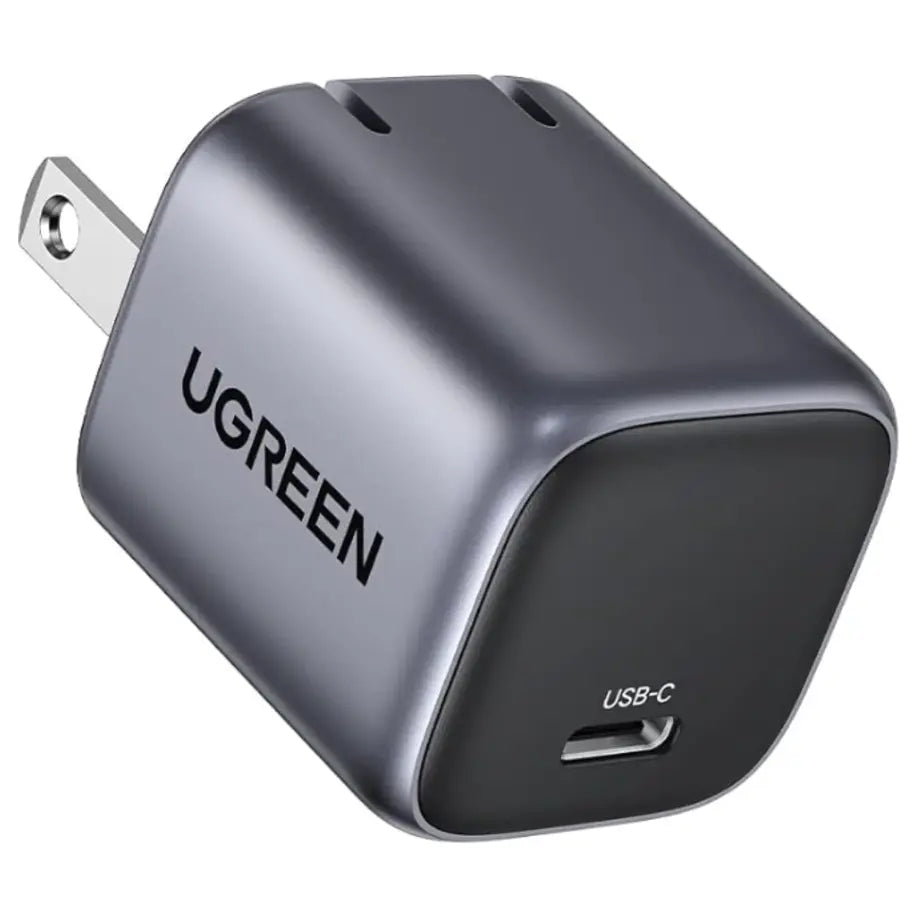 UGREEN X513 30W USB-C GaN Fast Charger, PD3.0 QC4.0 PPS, Foldable US Plug, 100-240V, Model 55530