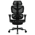 Cougar Terminator Air Ergonomic Gaming Chair, Mesh Seat and Backrest, 3D Adjustable Armrests, 90 to 135 Degrees Backrest Tilt, 120kg Capacity, Black