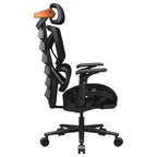 Cougar Terminator Air Ergonomic Gaming Chair, Mesh Seat and Backrest, 3D Adjustable Armrests, 90 to 135 Degrees Backrest Tilt, 120kg Capacity, Black