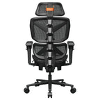 Cougar Terminator Air Ergonomic Gaming Chair, Mesh Seat and Backrest, 3D Adjustable Armrests, 90 to 135 Degrees Backrest Tilt, 120kg Capacity, Black