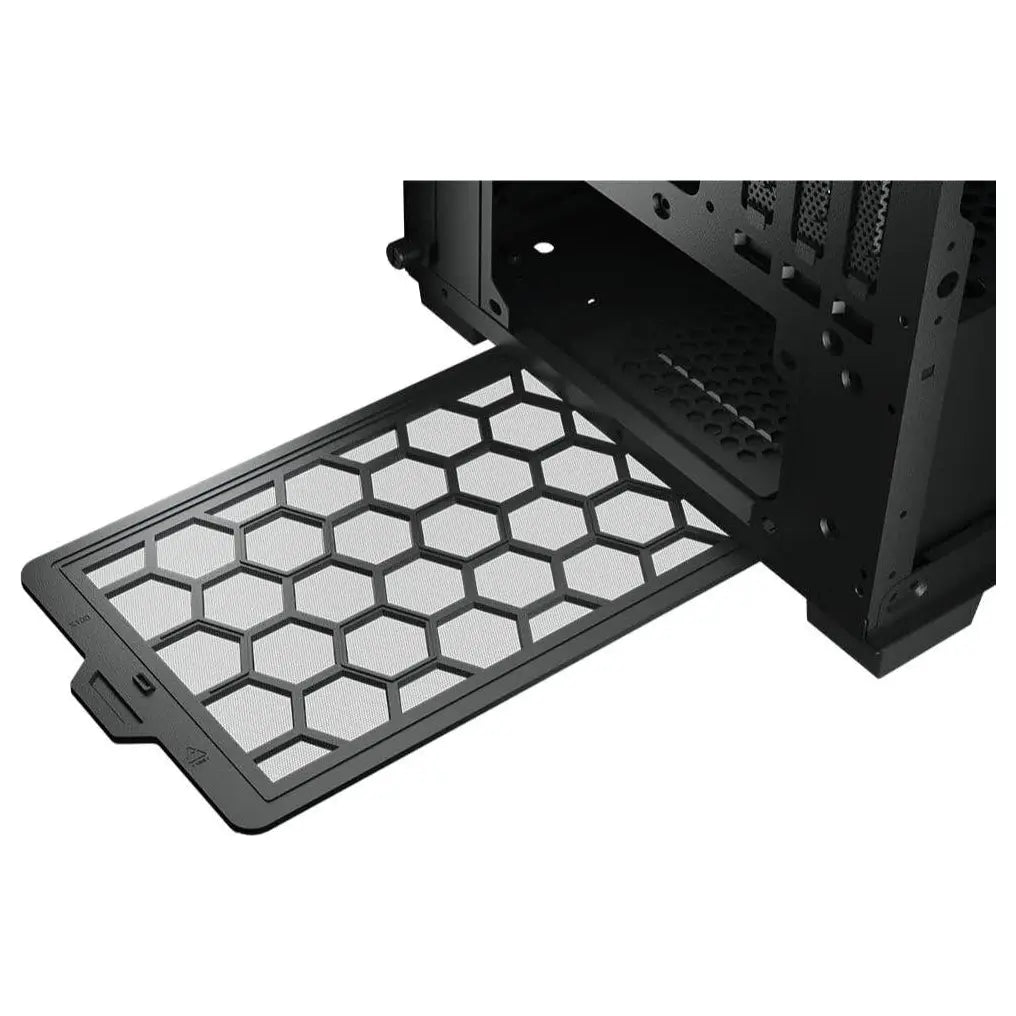 Cougar Duoface Pro RGB Gaming Mid Tower Case, 390mm GPU Support, Built-In RGB Fan Controller Up to 6 Fans, Two Front Panels Mesh and Tempered Glass, Black