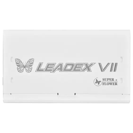 Super Flower Leadex VII Platinum Pro 1200W Fully Modular ATX 3.1 Power Supply, 80 PLUS Platinum Certified, PCIe 5.0 Ready, Patented Universal 9-Pin, White