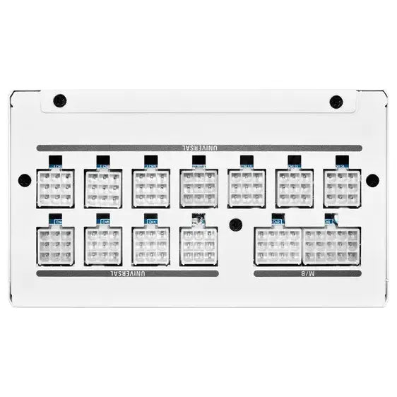 Super Flower Leadex VII Platinum Pro 1200W Fully Modular ATX 3.1 Power Supply, 80 PLUS Platinum Certified, PCIe 5.0 Ready, Patented Universal 9-Pin, White