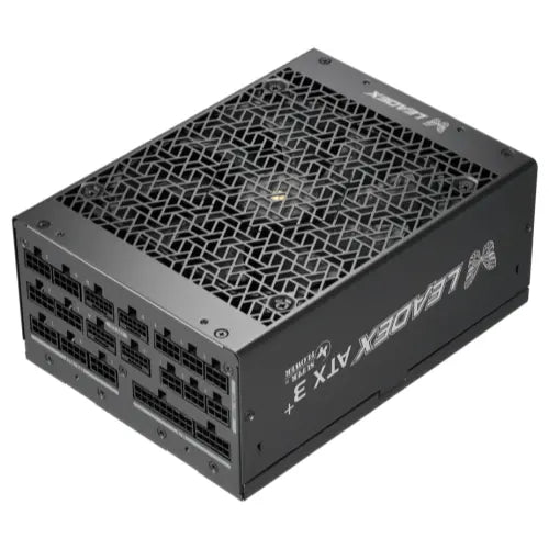 Super Flower Leadex Titanium 1700W Fully Modular Power Supply, ATX 3.1 And PCIe 5.1 Native 12V-2x6 Cable, Cybenetics Titanium 230V Input Certified, 140mm Double Ball Bearing Fan