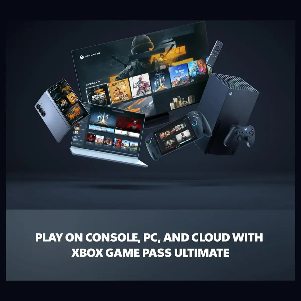 Xbox Series X Gaming Console, 1TB SSD, 4K Gaming Up to 120 FPS, Includes Wireless Controller, Carbon Black