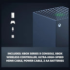 Xbox Series X Gaming Console, 1TB SSD, 4K Gaming Up to 120 FPS, Includes Wireless Controller, Carbon Black