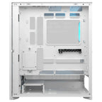 Cougar AIRFACE 180 ARGB ATX Mid Tower PC Case, Tempered Glass, Magnetic Front Filter Panel, Up To 360mm Radiator Support, Up To 340mm GPU Length, 3x ARGB Fans Pre-Installed, White