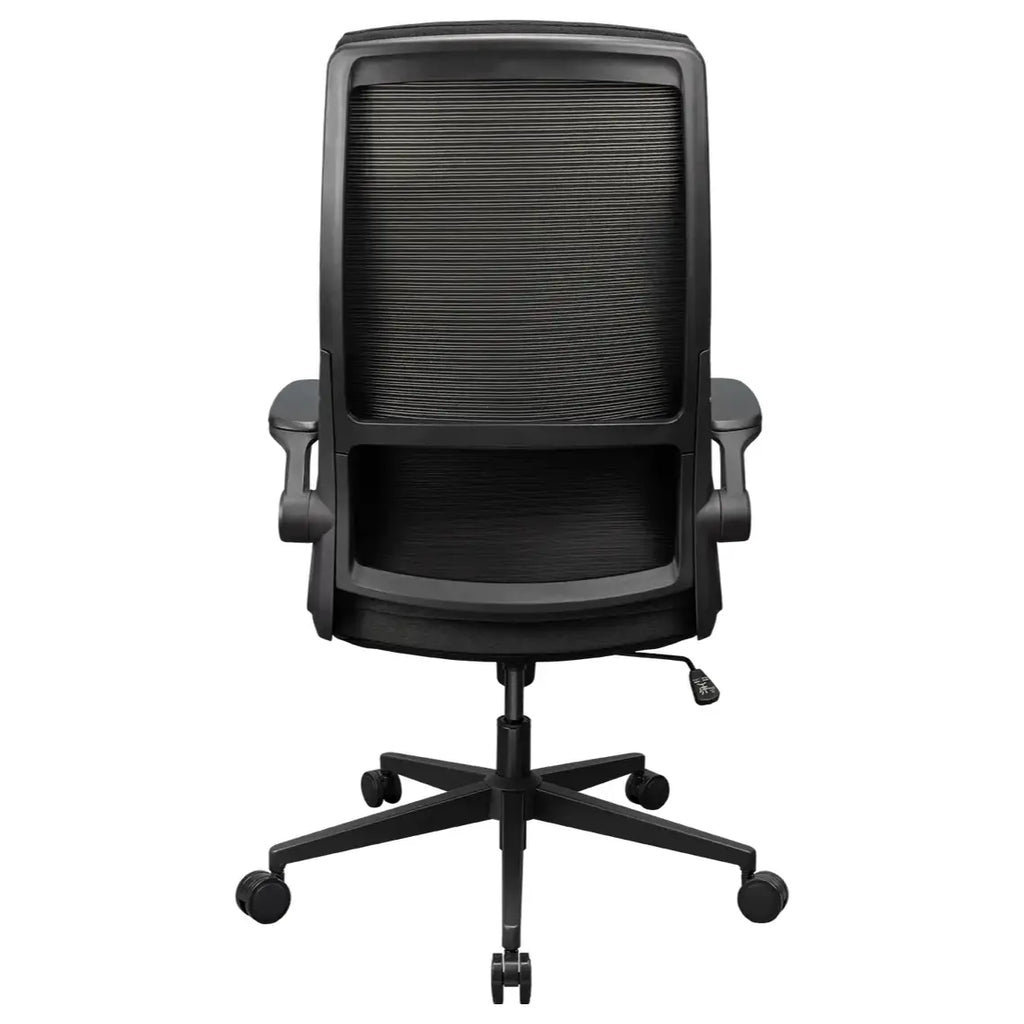 Cougar STRYDER Ergonomic Chair, Imitation Linen Upholstery, Adjustable Headrest, Multi-Density Foam Seat, Ergonomically Contoured Lumbar Zone, Class 4 Gas Lift Cylinder, Gray
