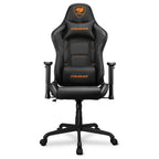 Cougar ARMOR ELITE Ergonomic and Comfortable Gaming Chair, Head and Lumbar Support, Steel Frame and Base, 160 Reclining Backrest, 2D Adjustable Armrest, Black