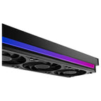 ID-Cooling SL360 V2 Plus 360mm AIO Liquid CPU Cooler, 2.1 Inch LCD Display, ARGB 24 LED Ring, Black