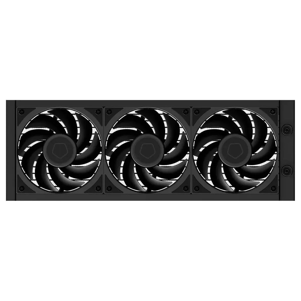 ID-Cooling SL360 V2 Plus 360mm AIO Liquid CPU Cooler, 2.1 Inch LCD Display, ARGB 24 LED Ring, Black