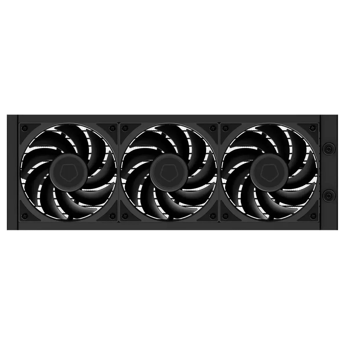 ID-Cooling SL360 V2 Plus 360mm AIO Liquid CPU Cooler, 2.1 Inch LCD Display, ARGB 24 LED Ring, Black