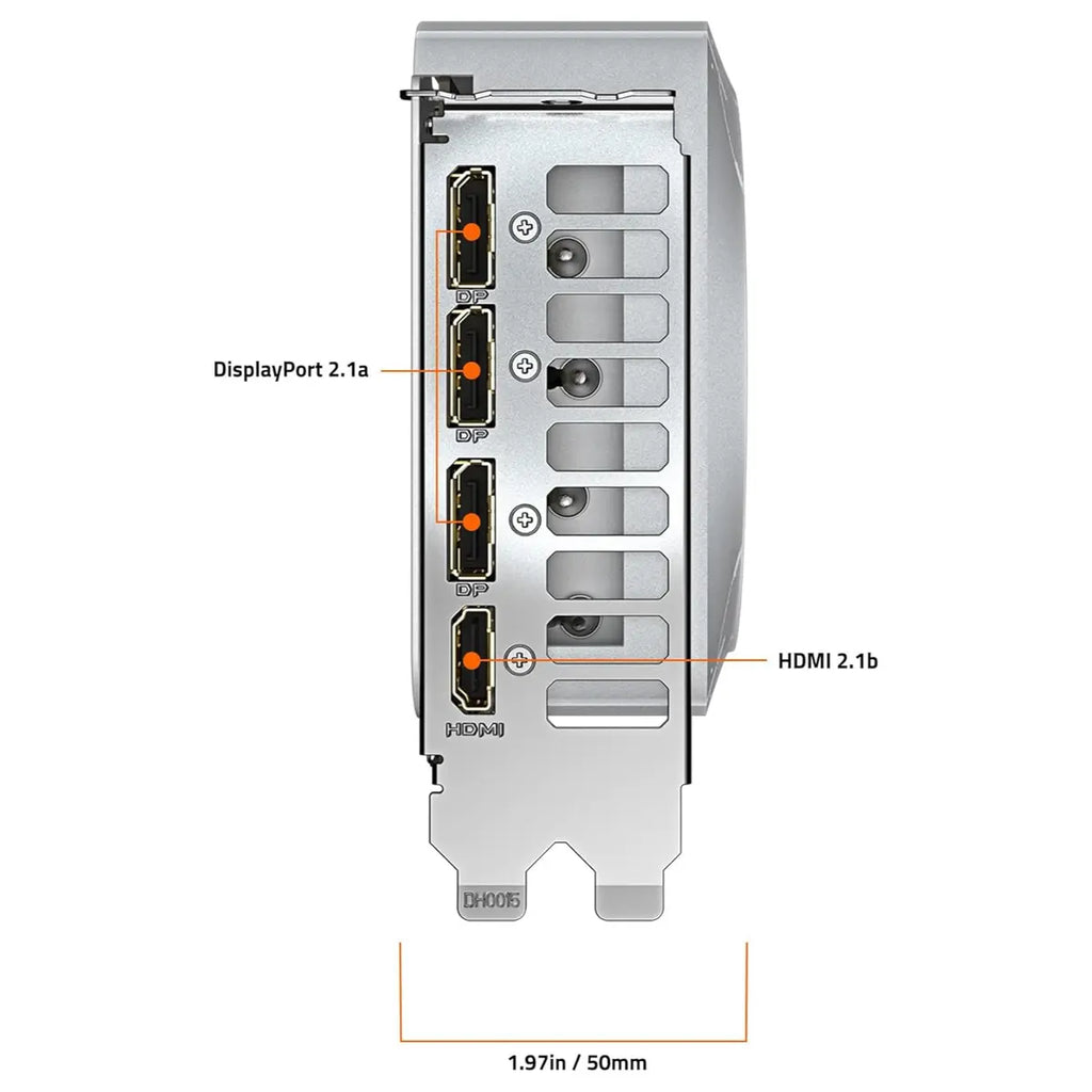 GIGABYTE GeForce RTX 5070 Eagle OC ICE SFF 12G Graphics Card, 12GB 192-Bit GDDR7, PCIe 5.0, WINDFORCE Cooling System, SFF Ready, GV-N5070EAGLEOC ICE-12GD, White
