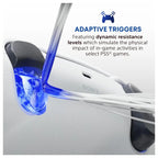 PlayStation 5 Digital Edition Slim Console, DualSense Wireless Controller, Haptic Feedback, Adaptive Triggers, 3D Audio Support