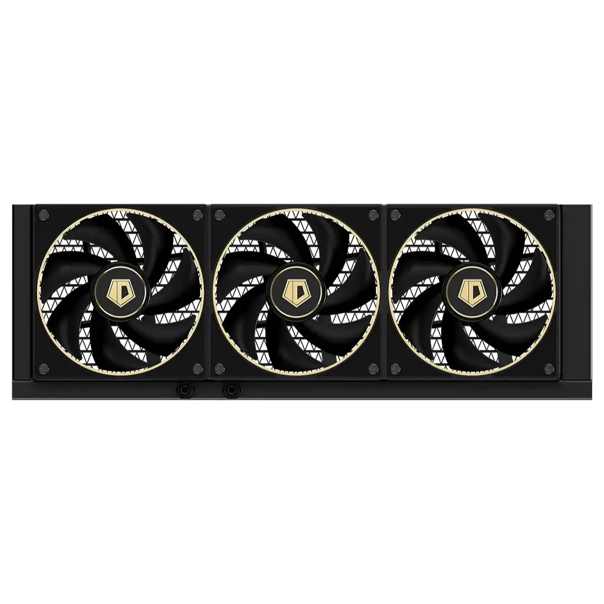 ID-Cooling DX360 GDL AIO 360mm Liquid CPU Cooler, Short Tubes Top Mount Only, Sleek Golden Top Cover, High-Efficient FDB Fans, Easy Installation Design