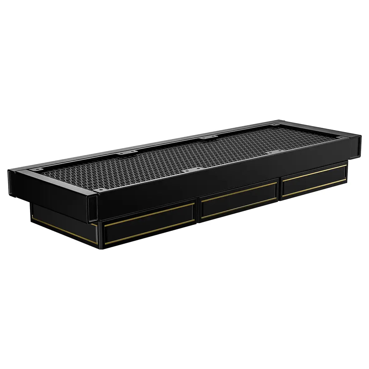 ID-Cooling DX360 GDL AIO 360mm Liquid CPU Cooler, Short Tubes Top Mount Only, Sleek Golden Top Cover, High-Efficient FDB Fans, Easy Installation Design