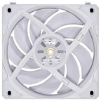Lian Li Uni Fan P28 120mm PWM, Noise-Optimized Fan, Silent Normal and Performance Modes, Daisy-Chainable Design, Liquid Crystal Polymer Fan Blades, White