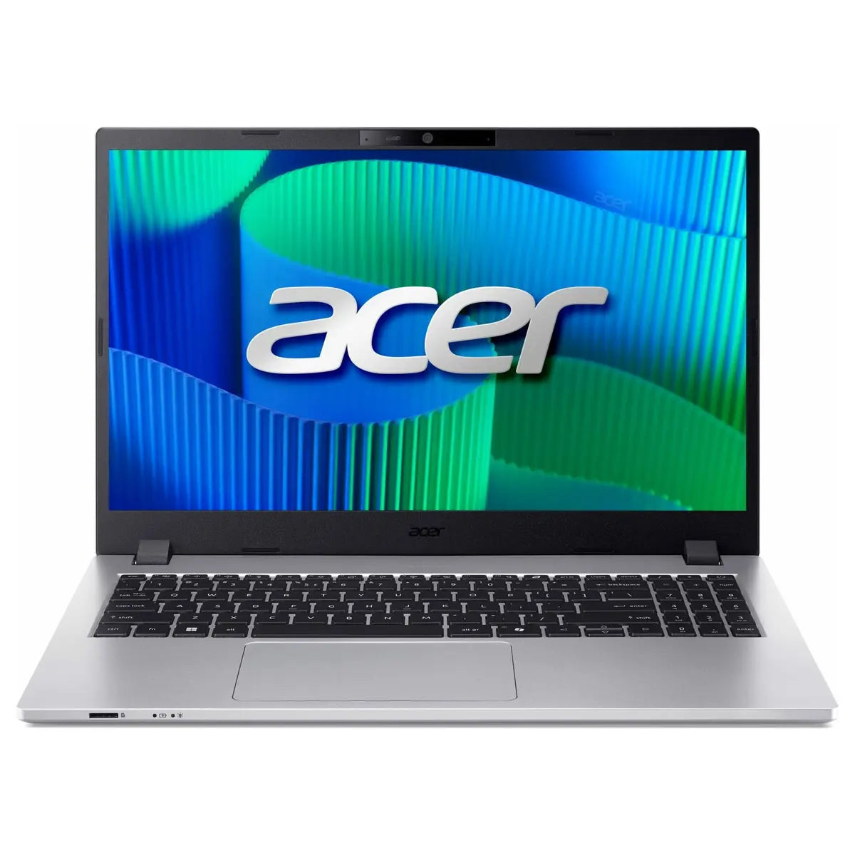 Acer Travel Mate P2 15 TMP215-55-G2-540J Laptop, Intel Core Ultra 5 Processor 115U, 15.6" FHD IPS Slim Bezel, Intel Integrated Graphics, 8GB DDR5 RAM, 512GB PCIe NVMe SSD, WiFi 6E and Bluetooth, 53Wh, Pure Silver (Official Warranty)