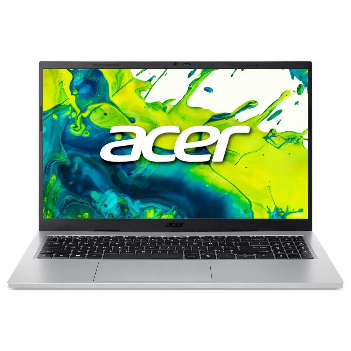 Acer Aspire GO 15 AG15-72P-531E Laptop, Intel Core 5-120U, 15.6" FHD IPS Slim Bezel, Intel Integrated Graphics, 8GB DDR4 RAM, 512GB PCIe NVMe SSD, WiFi 6 and Bluetooth, Windows 11 Home Single Language, Pure Silver (Official Warranty)