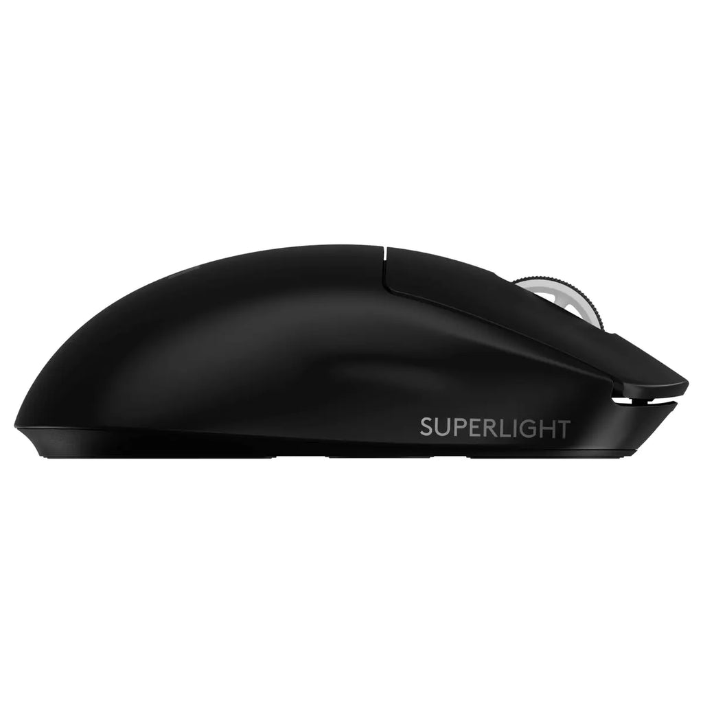 Logitech PRO X SUPERLIGHT 2 SE LIGHTSPEED Wireless Gaming Mouse, HERO 2 Sensor, 100-44,000 DPI, 1000Hz Report Rate, 5 Buttons, Black 910-007649
