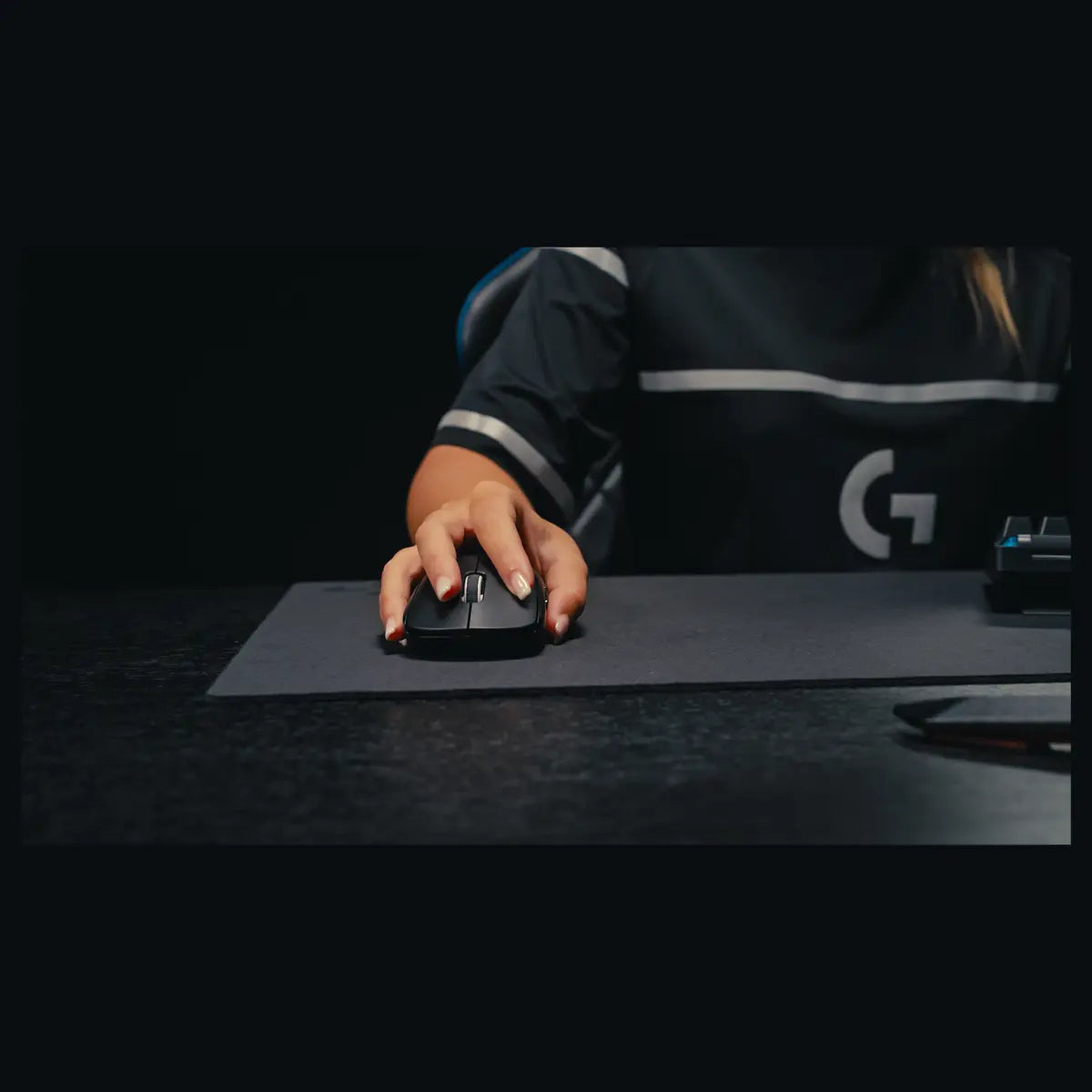 Logitech PRO X SUPERLIGHT 2 SE LIGHTSPEED Wireless Gaming Mouse, HERO 2 Sensor, 100-44,000 DPI, 1000Hz Report Rate, 5 Buttons, Black 910-007649