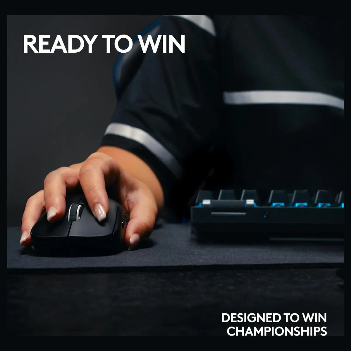 Logitech G PRO X TKL Lightspeed Wireless Gaming Keyboard, Tenkeyless Design, LIGHTSYNC RGB, Dual-Shot PBT Keycaps, GX Brown Tactile Switches, 920-012137, Black