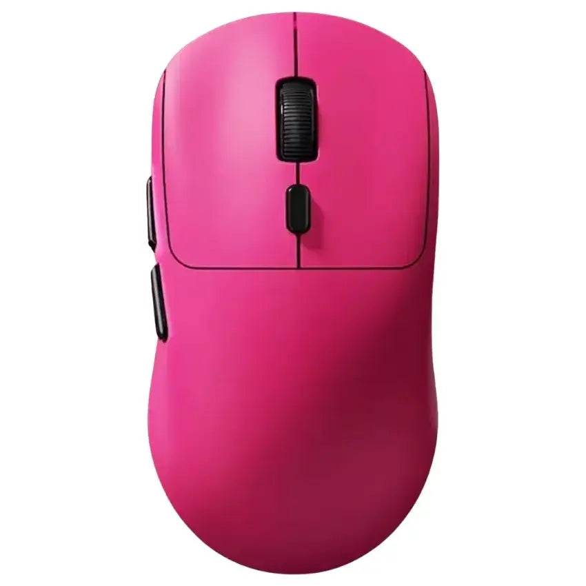 EWEADN E9 Wireless Gaming Mouse, Tri-Mode 2.4G And BT5.0 And USB-C, 12000 DPI, 1000Hz Polling Rate, 6 Programmable Buttons, 500mAh Rechargeable, 65g Lightweight, Pink