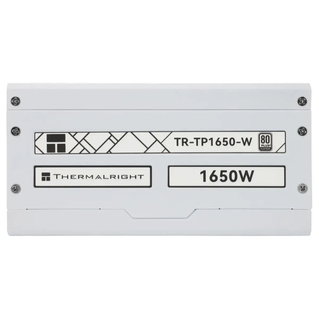 Thermalright TP-1650-W 1650W 80 PLUS Platinum Fully Modular Power Supply, Intel ATX 3.0 Certified, DC-DC Circuit Design, White