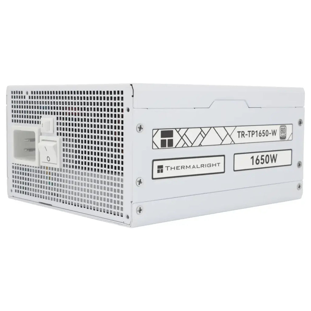 Thermalright TP-1650-W 1650W 80 PLUS Platinum Fully Modular Power Supply, Intel ATX 3.0 Certified, DC-DC Circuit Design, White