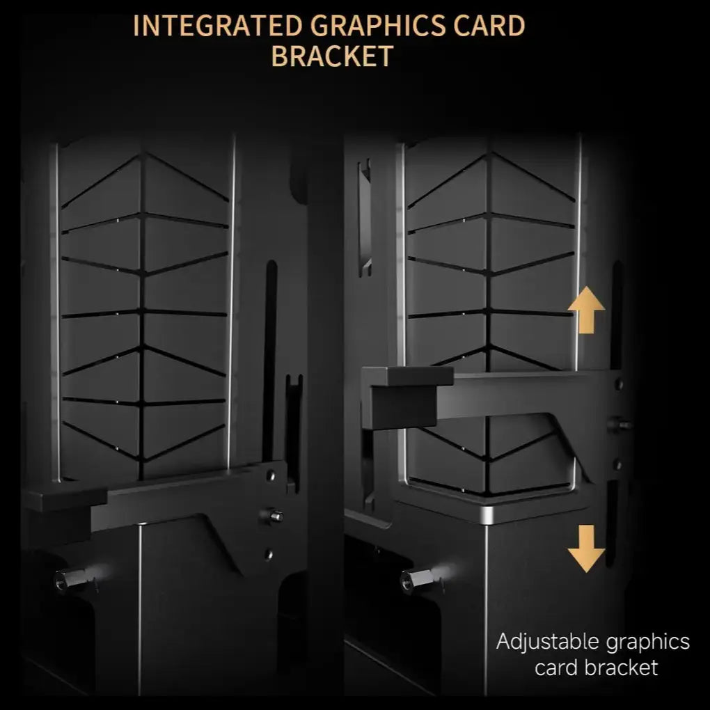 Thermalright A70 ARGB Black ATX Gaming Case, Three-Sided Column-Free Glass, 8 CPU Fan Slots, Four-Way Airflow, Tool-Free Quick Release, Vertical Graphics Card Mounting Anti-Fall, Panoramic Light Strip, 5x ARGB Fans, Black