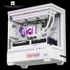 Thermalright Peerless Vision 360 UB ARGB CPU Liquid Cooler, 3.95" 480x480 LCD Square Screen, Wireless Splicing Fans, 360mm Aluminum Radiator, White