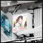 Thermalright Peerless Vision 360 UB ARGB CPU Liquid Cooler, 3.95" 480x480 LCD Square Screen, Wireless Splicing Fans, 360mm Aluminum Radiator, White