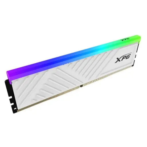 XPG Spectrix D35G RGB DDR4 DRAM Desktop Memory, 32GB 2x16GB 3200MHz CL16, Intel XMP 2.0 Support, White