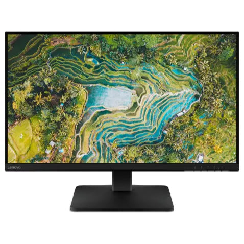 Lenovo L27QE 27" QHD 2560x1440 IPS Display, 100Hz Refresh Rate, VESA Media Sync, Ergonomic Stand Design