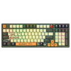 Bloody S98 Aviator Mechanical Gaming Keyboard, 98-Key Layout, BLMS Red Plus Switch, Hot-Swappable, RGB Backlighting, Wired USB