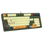Bloody S98 Aviator Mechanical Gaming Keyboard, 98-Key Layout, BLMS Red Plus Switch, Hot-Swappable, RGB Backlighting, Wired USB