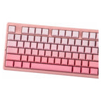 AULA F87 PRO V2 Wireless Mechanical Keyboard, 87-Key TKL Gasket-Mounted, RGB Backlight, Hot-Swappable, Bluetooth 5.0 2.4GHz and USB-C, 10000mAh Battery, 8K Polling Rate, Gradient Pink