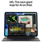 Apple iPad Pro 11 Inch, M5 9-Core CPU, 11 Inch Ultra Retina XDR OLED 2420 x 1668, 12GB RAM 512GB, Wi-Fi 7, Thunderbolt, iPadOS, Silver, MDWN4