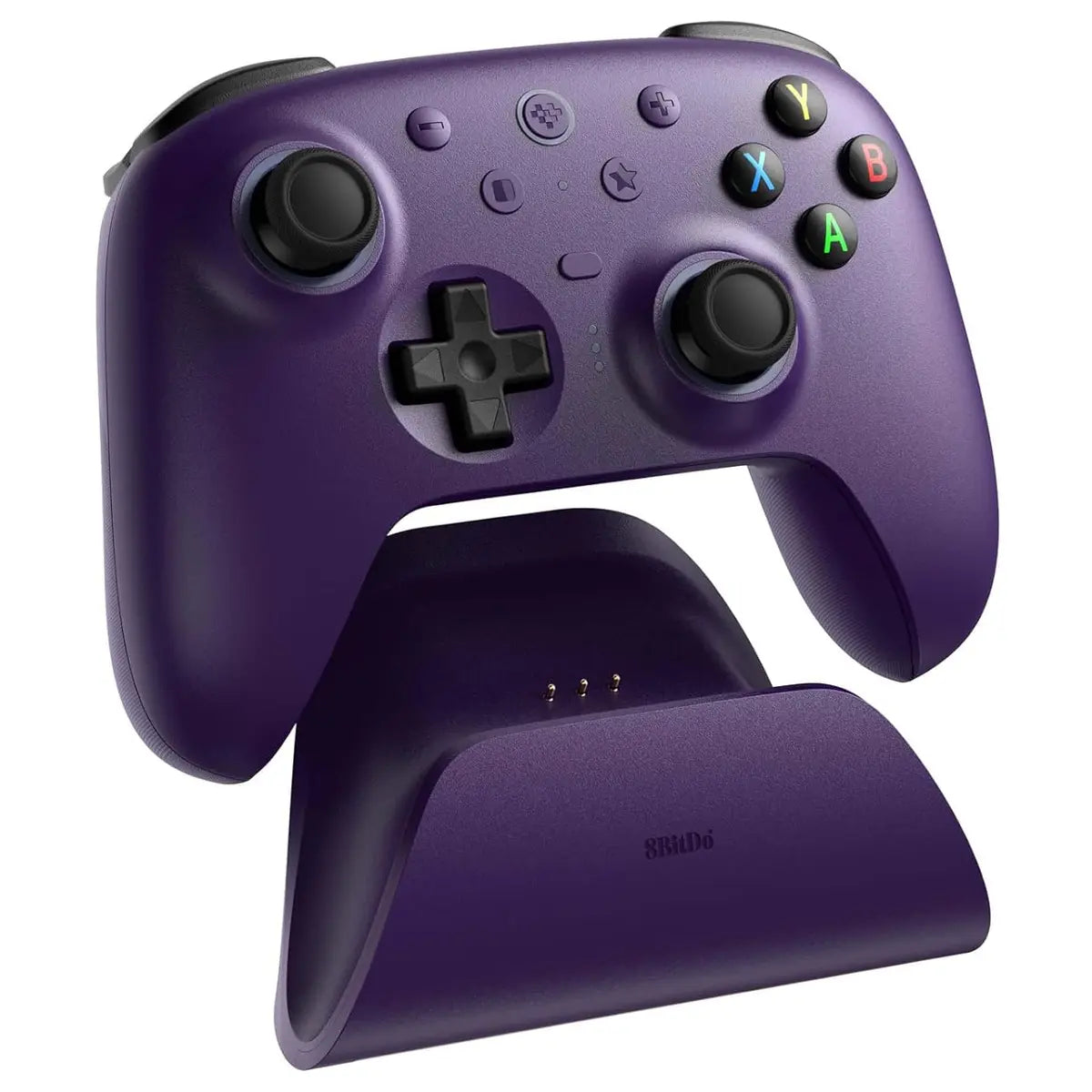 8BitDo Ultimate 2 Wireless Controller, TMR Joysticks, Hall or Tactile Triggers, 1000Hz Polling Rate, 6-Axis Motion Control, Purple