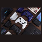 8BitDo Ultimate 2 Wireless Controller, TMR Joysticks, Hall or Tactile Triggers, 1000Hz Polling Rate, 6-Axis Motion Control, Purple