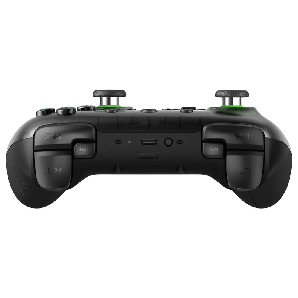 8BitDo Ultimate 2C Wireless Controller for Windows PC and Android, 1000Hz Polling Rate, Hall Effect Joysticks and Triggers, Remappable L4 and R4 Bumpers, Transparent Black