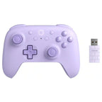 8BitDo Ultimate 2C Wireless Controller, Hall Effect Joysticks And Triggers, Extra Remappable R4 And L4 Bumpers, USB-C Charging, Purple