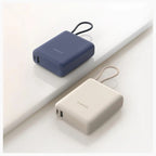 Xiaomi 33W Power Bank With Integrated Cable, 10000mAh, 33W Max High Power, Two-Way Fast Charging, Blue, BHR9341GL