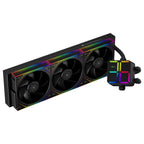 Thermalright Magic QUBE 360 ARGB Liquid CPU Cooler, 397x120x52mm Radiator, 2000RPM Fans, ARGB Digital Display Screen, 4-Pin PWM and 5V 3-Pin ARGB, Black