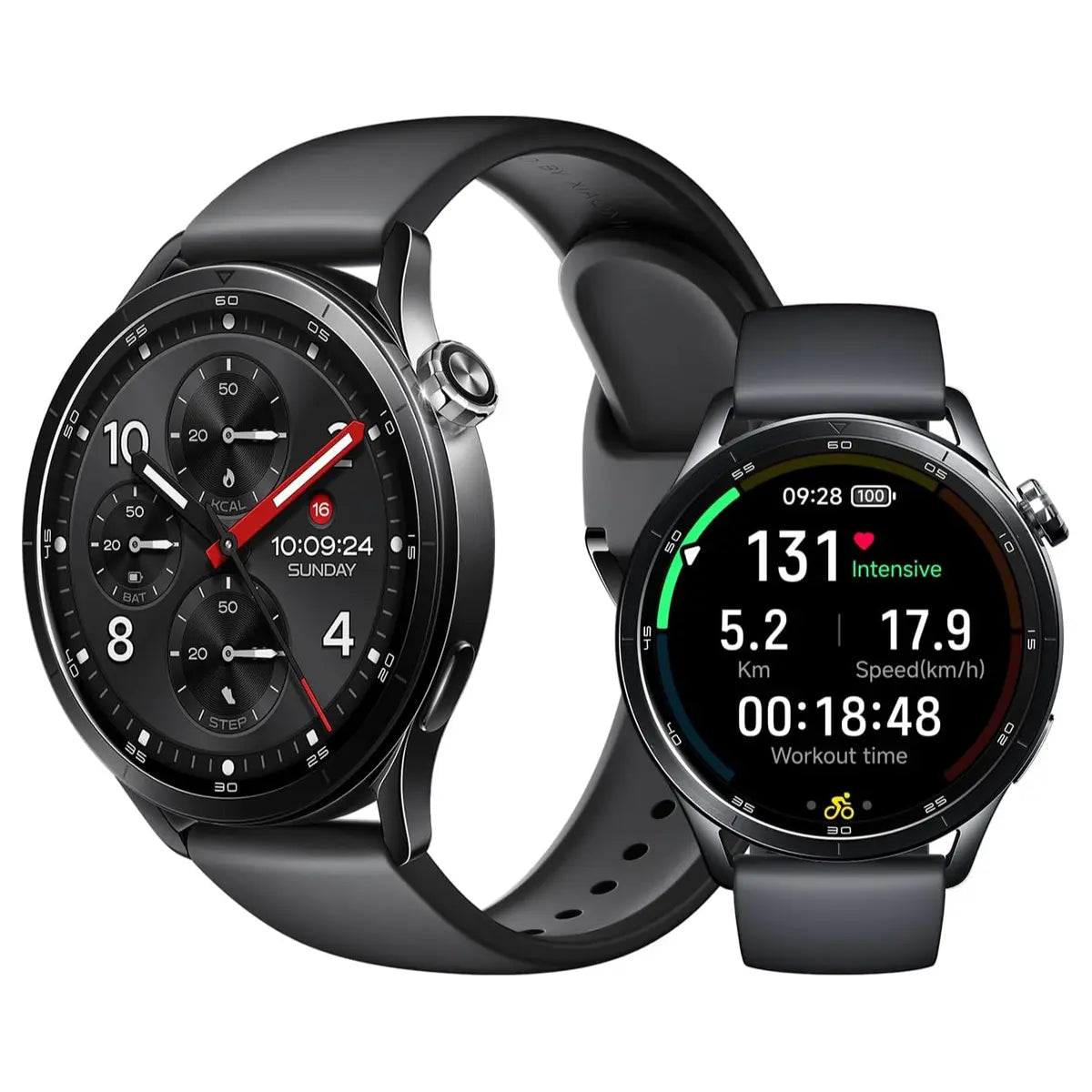 XIAOMI Watch S5 46mm Smartwatch, 1.48" AMOLED 2500 Nits, Up to 21 Days Battery, 150 Plus Sports Modes, Dual-Band GPS, NFC, Heart Rate and Sleep Monitoring, Xiaomi HyperOS, Black