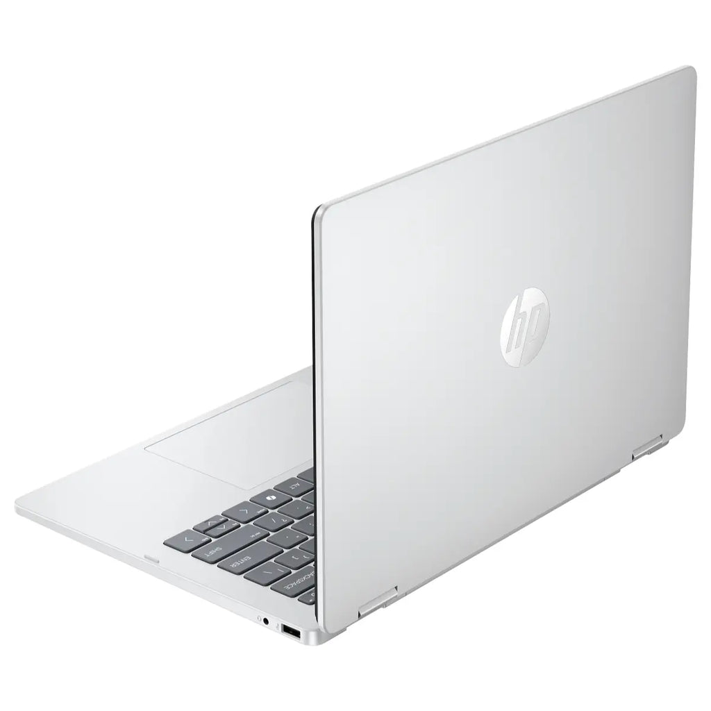 HP OmniBook 5 Flip 2-in-1 Laptop 14-FP0057NR, Intel Core 5 120U, 8GB LPDDR5 RAM, 256GB PCIe Gen4 NVMe SSD, 14" 2K Touchscreen IPS, Windows 11 Home, Intel Graphics, Glacier Silver