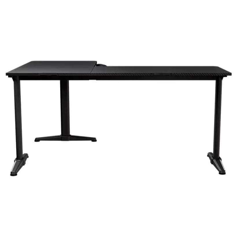 AndaSeat Wind Seeker L-Shaped Gaming Desk, 160x120cm, 75cm Height, 18mm Carbon Fiber Top, 150kg Max Weight, Black