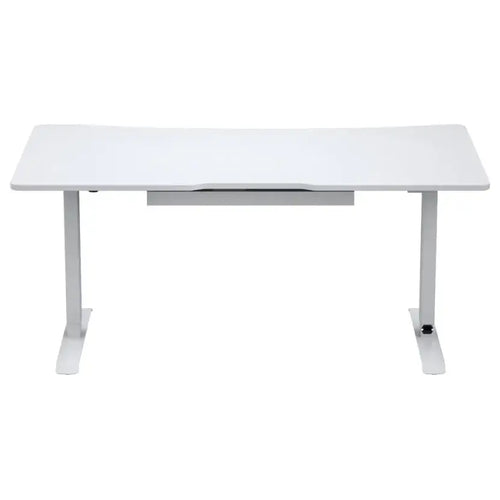 AndaSeat Xtreme Series 1.6m Ergonomic Electric Standing Desk, Inside Leg Cable Management, White, Medium