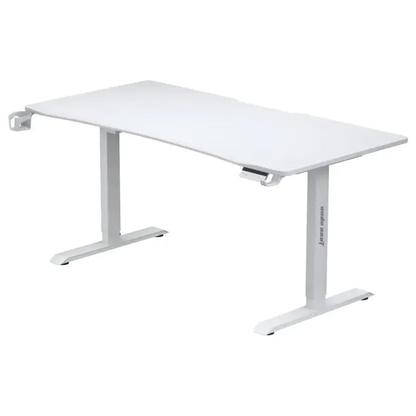 AndaSeat Xtreme Series 1.6m Ergonomic Electric Standing Desk, Inside Leg Cable Management, White, Medium